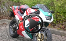 THE CRANKCASE. Bimota Db 2 SR tricolore rental hire motorcycle - first ride 2012 < Video >